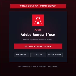 Adobe Express 1 Year | Official Digital License