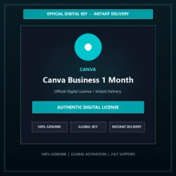 Canva Business 1 Month | Official Digital License