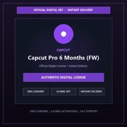 Capcut Pro 6 Months (FW) | Official Digital License