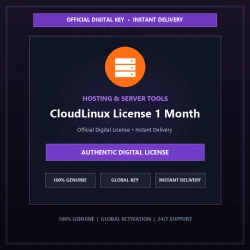 CloudLinux License 1 Month | Official Digital License