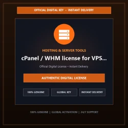 cPanel / WHM license for VPS/VDS | Official Digital License