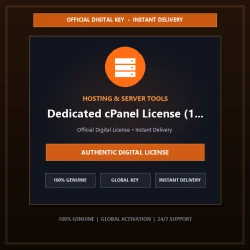 Dedicated cPanel License (1 Months) | Official Digital License