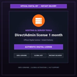 DirectAdmin license 1 month | Official Digital License
