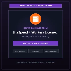 LiteSpeed 4 Workers License Montly | Official Digital License