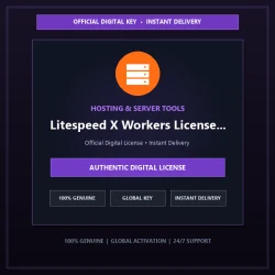 Litespeed X Workers License Montly | Official Digital License