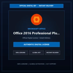 Microsoft Office 2016 Professional Plus 5PC | Official Digital License