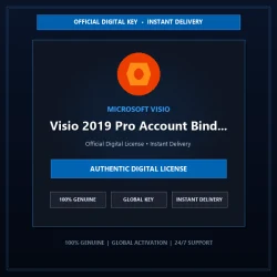 Microsoft Visio 2019 Pro Account Bind Key | Official Digital License