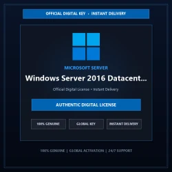 Microsoft Windows Server 2016 Datacenter 5PC | Official Digital License