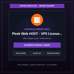 Plesk Web HOST - VPS License 1 month | Official Digital License
