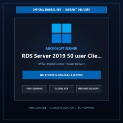 RDS Server 2019 50 user Client Access License (CAL) | Official Digital License