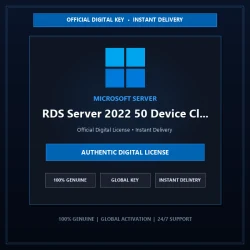RDS Server 2022 50 Device Client Access License (CAL) | Official Digital License