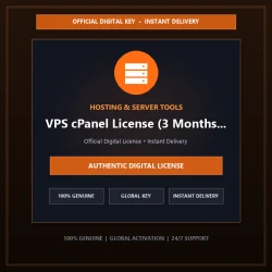 VPS cPanel License (3 Months) | Official Digital License